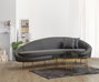Atelier Del Sofa Sofá de 3 plazas Eses - Dark Grey